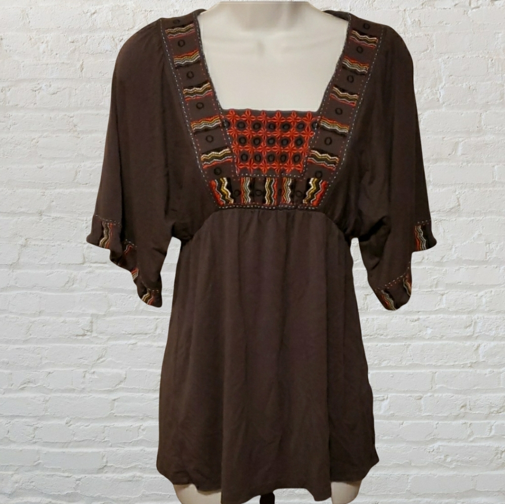 Angie Embroidered Top